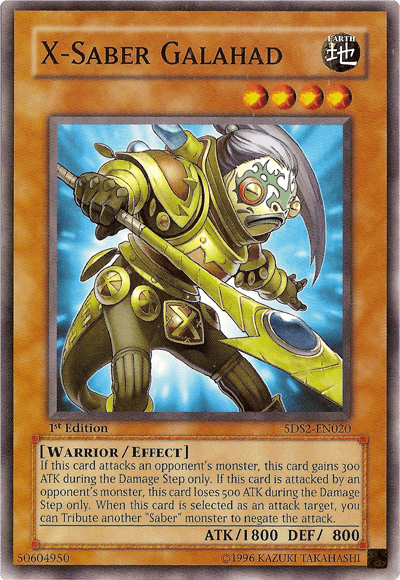 X-Saber Galahad [5DS2-EN020] Common - Josh's Cards