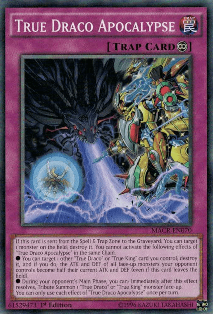 True Draco Apocalypse [MACR-EN070] Common - Josh's Cards