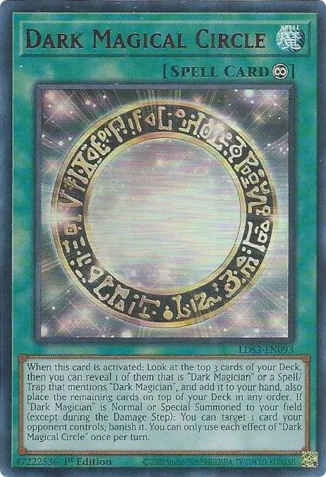 Dark Magical Circle (Red) [LDS3-EN093] Ultra Rare - Josh's Cards