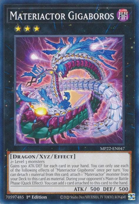Materiactor Gigaboros [MP22-EN047] Common - Josh's Cards