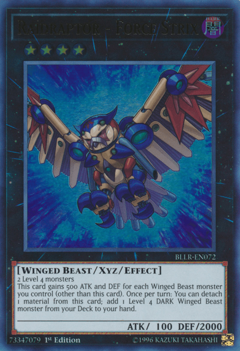 Raidraptor - Force Strix [BLLR-EN072] Ultra Rare - Josh's Cards