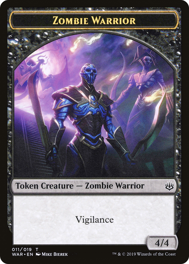 Zombie Warrior (WAR-011) - War of the Spark Tokens