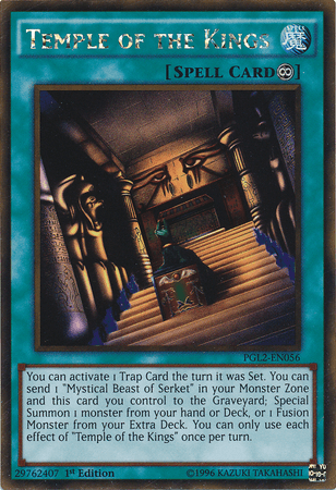 Temple of the Kings [PGL2-EN056] Gold Rare - Josh's Cards