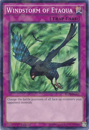 Windstorm of Etaqua [BP03-EN196] Shatterfoil Rare - Josh's Cards