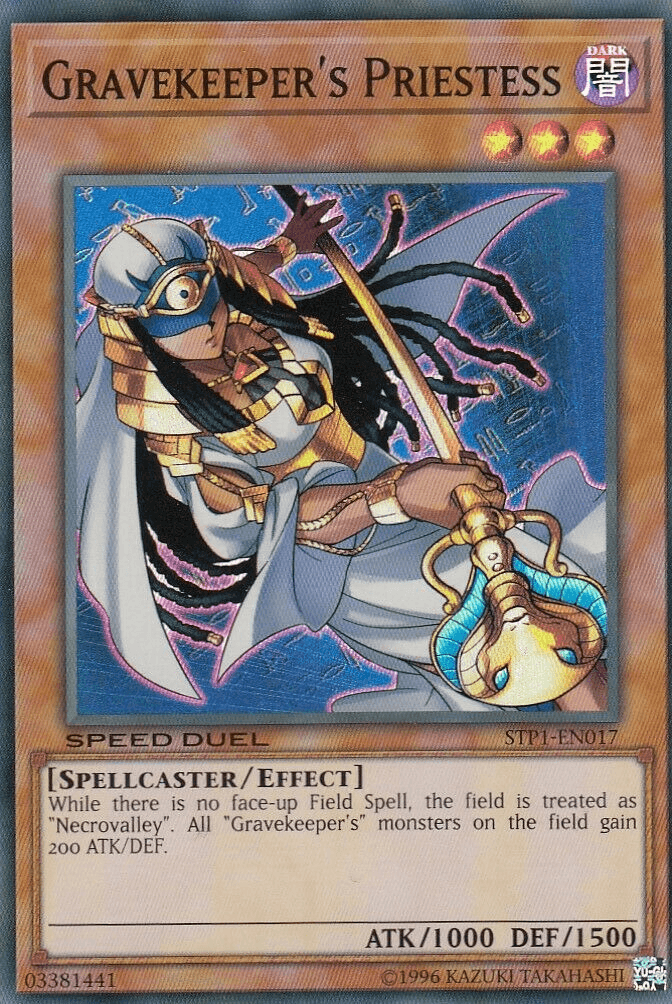 Gravekeeper's Priestess [STP1-EN017] Super Rare - Josh's Cards