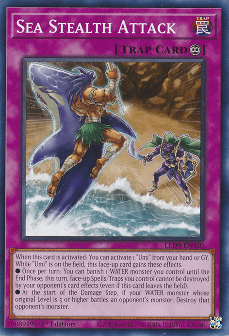 Sea Stealth Attack [LED9-EN030] Common - Josh's Cards