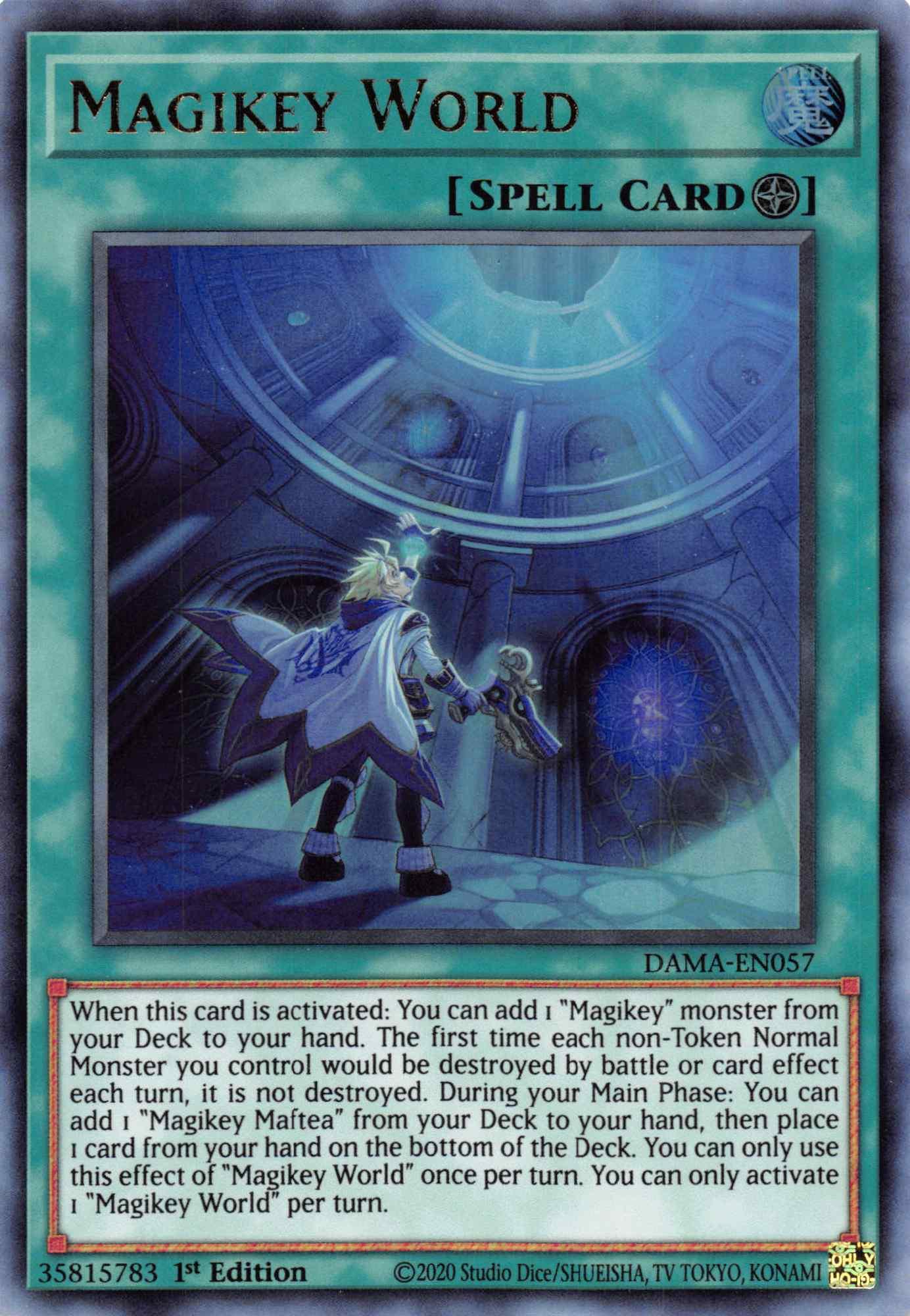 Magikey World [DAMA-EN057] Ultra Rare - Josh's Cards