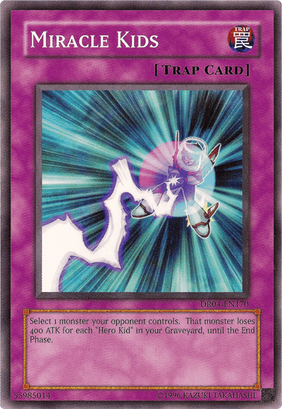 Miracle Kids [DR04-EN170] Common - Josh's Cards
