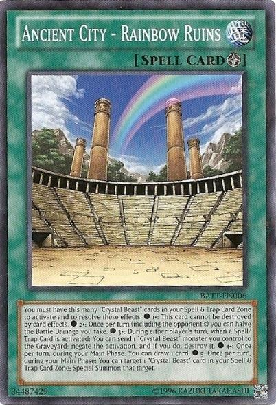 Ancient City - Rainbow Ruins [BATT-EN006] Starfoil Rare - Josh's Cards