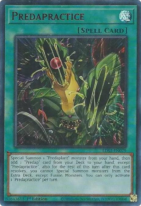 Predapractice (Red) [LDS3-EN079] Ultra Rare - Josh's Cards