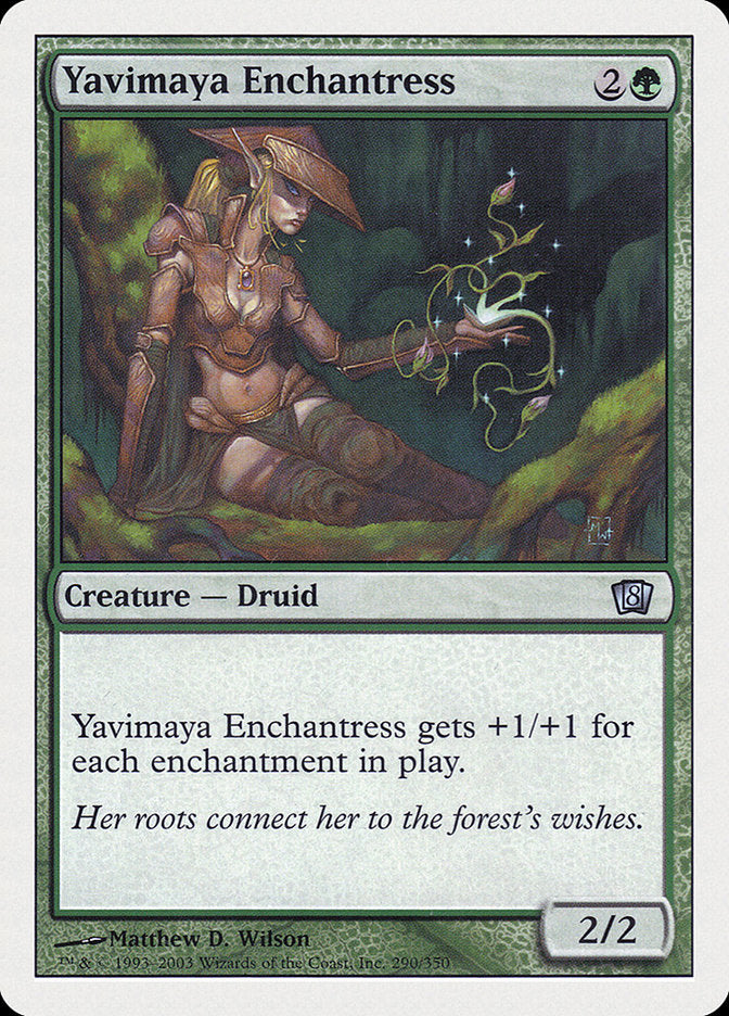 Yavimaya Enchantress [Eighth Edition] Foil