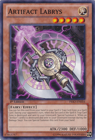Artifact Labrys [PRIO-EN016] Common - Josh's Cards