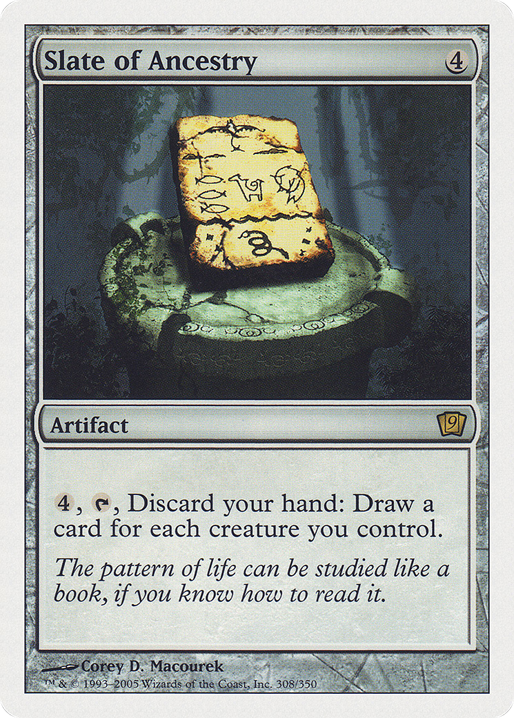 Slate of Ancestry [Ninth Edition] Foil