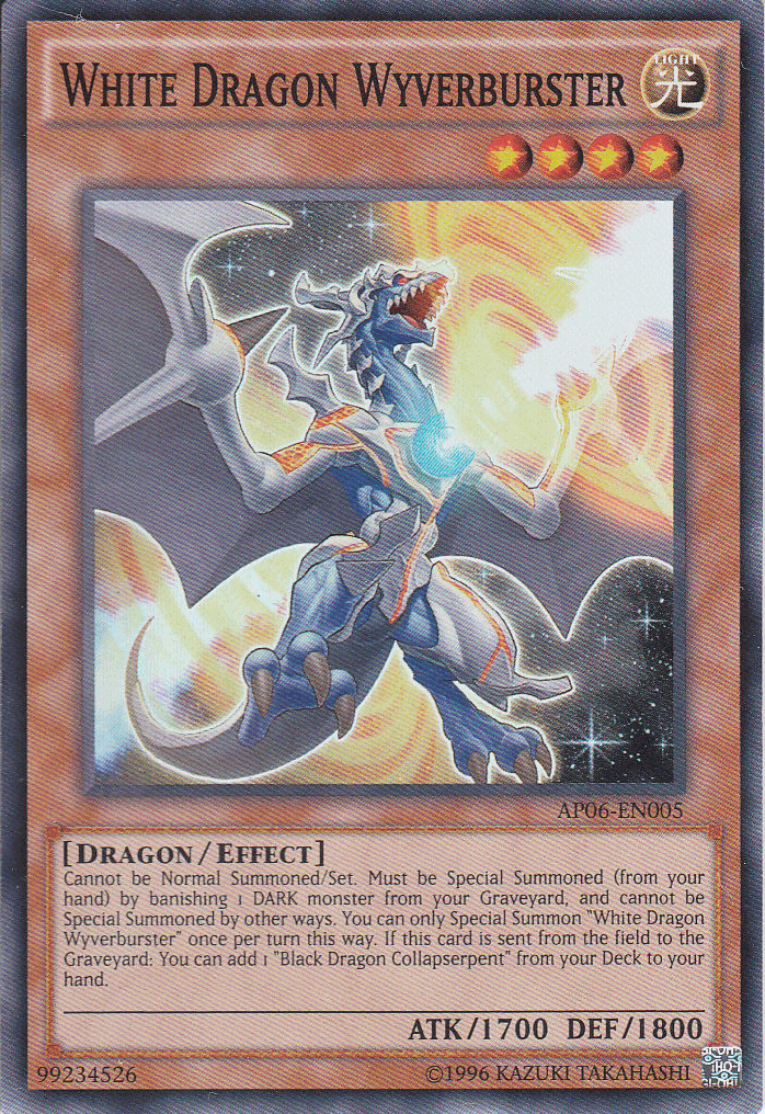 White Dragon Wyverburster [AP06-EN005] Super Rare - Josh's Cards