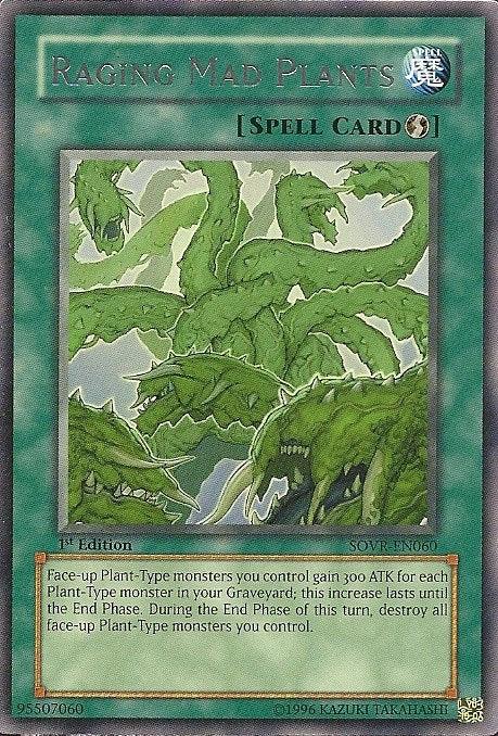 Raging Mad Plants [SOVR-EN060] Rare - Josh's Cards