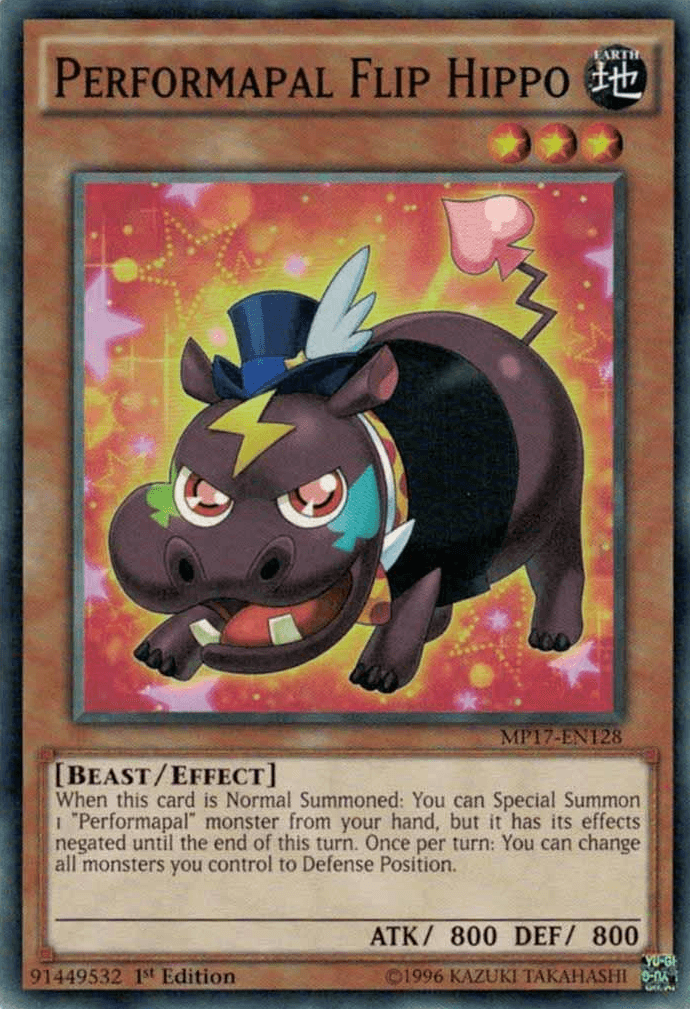 Performapal Flip Hippo [MP17-EN128] Common - Josh's Cards