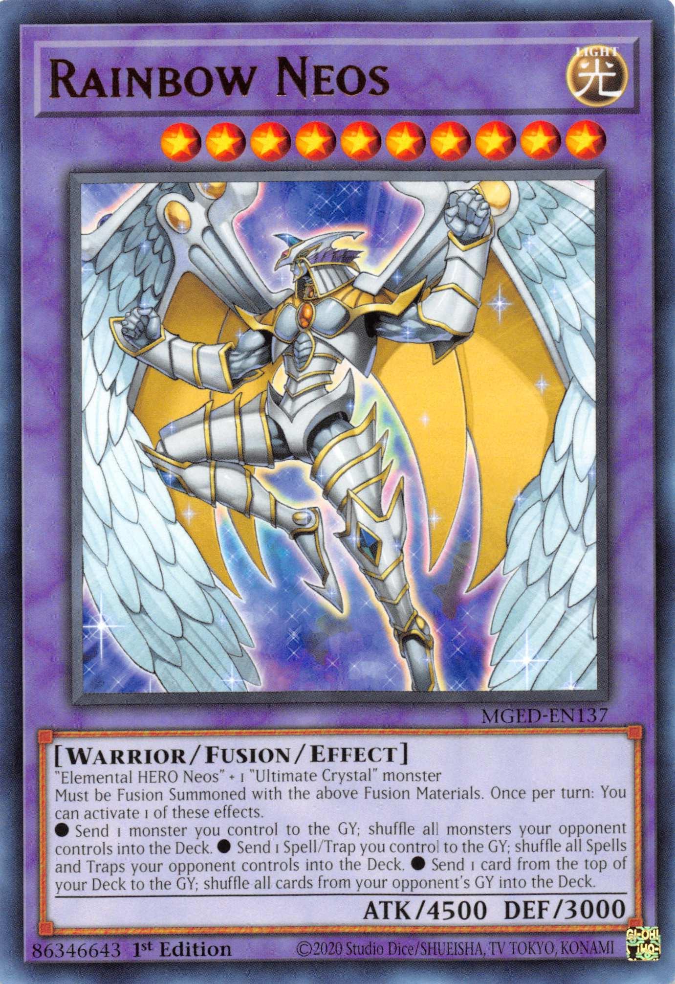 Rainbow Neos [MGED-EN137] Rare - Josh's Cards