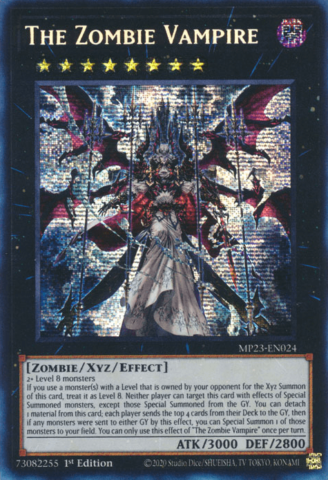 The Zombie Vampire [MP23-EN024] Prismatic Secret Rare - Josh's Cards