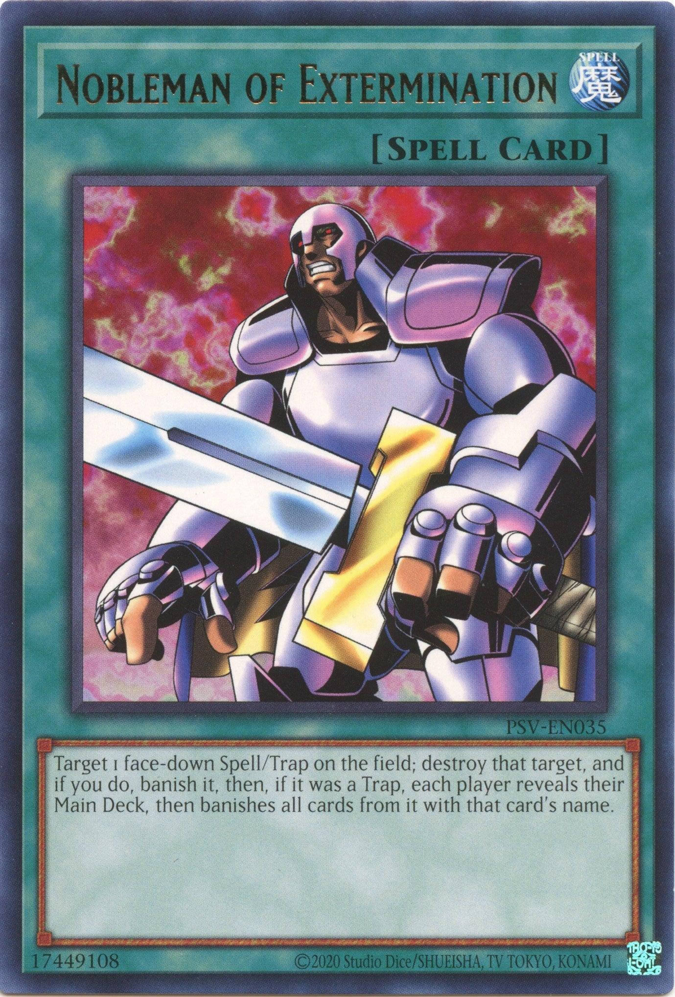 Nobleman of Extermination (25th Anniversary) [PSV-EN035] Rare - Josh's Cards