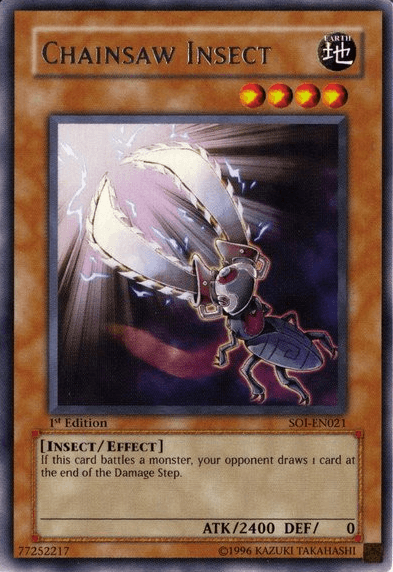 Chainsaw Insect [SOI-EN021] Rare - Josh's Cards