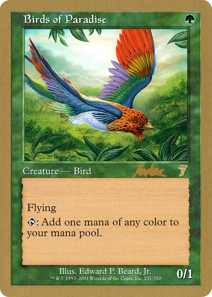 Birds of Paradise (WCD-) - World Championship Decks 2002