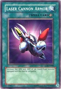 Laser Cannon Armor [LOB-EN089] Common - Josh's Cards