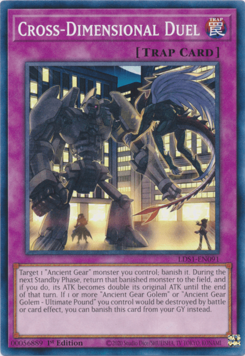 Cross-Dimensional Duel [LDS1-EN091] Common - Josh's Cards
