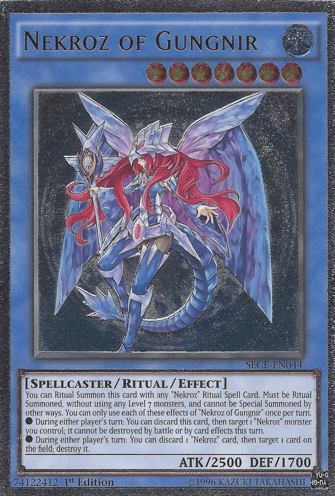 Nekroz of Gungnir [SECE-EN044] Ultimate Rare - Josh's Cards