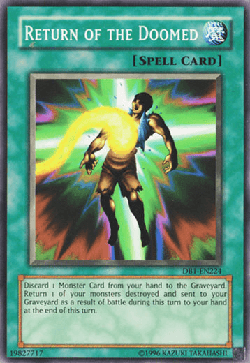Return of the Doomed [DB1-EN224] Common - Josh's Cards