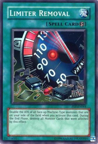 Limiter Removal [PSV-EN064] Super Rare - Josh's Cards