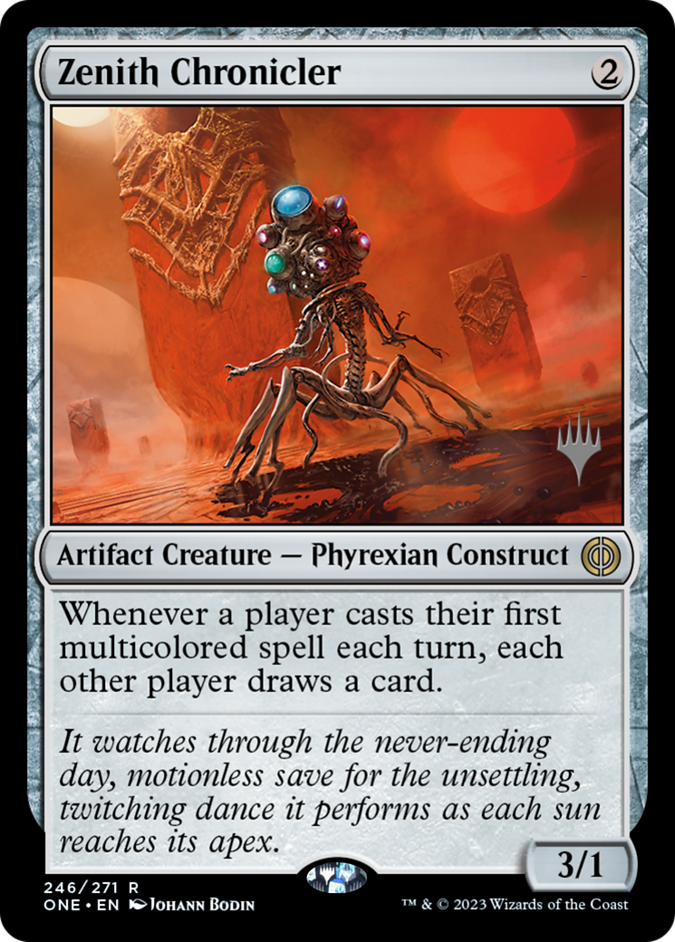 Zenith Chronicler (PPONE-246P) - Phyrexia: All Will Be One Promos Foil