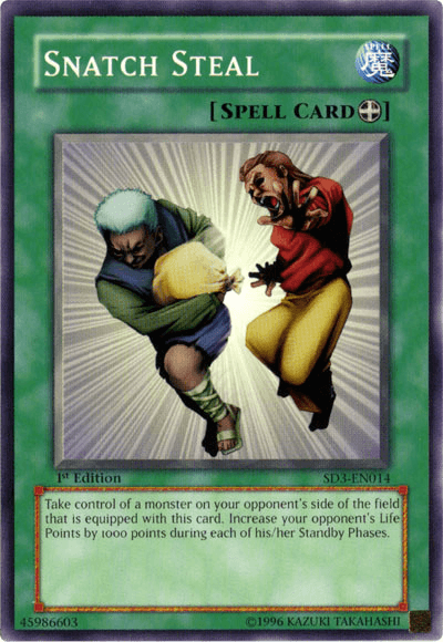 Snatch Steal [SD3-EN014] Common - Josh's Cards