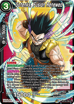 Gotenks, Fusion Renewed (Common) (BT13-134) [Supreme Rivalry] Parallel Foil
