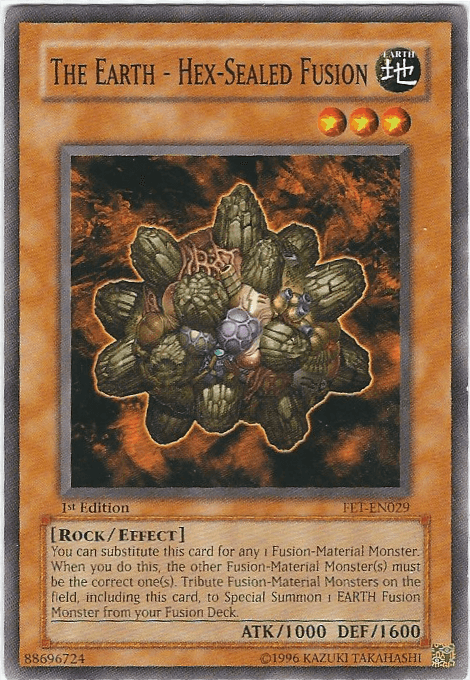 The Earth - Hex-Sealed Fusion [FET-EN029] Common - Josh's Cards