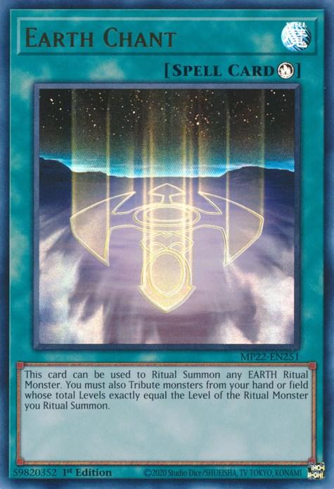 Earth Chant [MP22-EN251] Ultra Rare - Josh's Cards