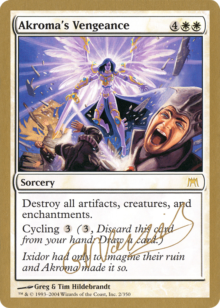 Akroma's Vengeance (WCD-) - World Championship Decks 2004