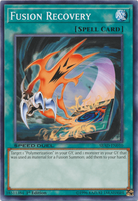Fusion Recovery [SBAD-EN010] Common - Josh's Cards