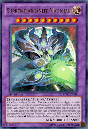 Supreme Arcanite Magician [STBL-EN038] Ultra Rare - Josh's Cards