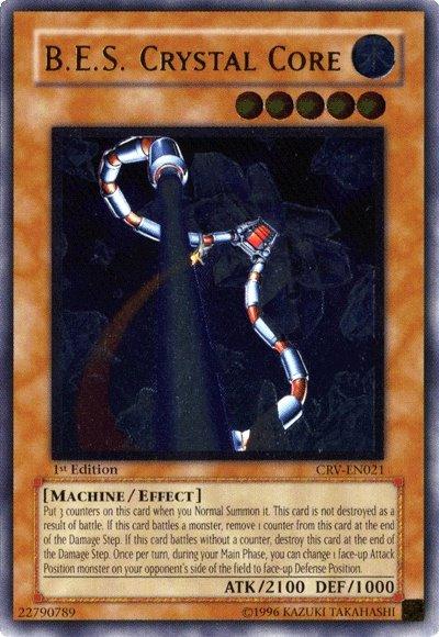 B.E.S. Crystal Core [CRV-EN021] Ultimate Rare - Josh's Cards