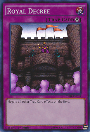 Royal Decree [THSF-EN058] Super Rare - Josh's Cards