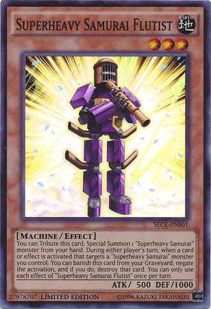 Superheavy Samurai Flutist [SECE-ENS01] Super Rare - Josh's Cards
