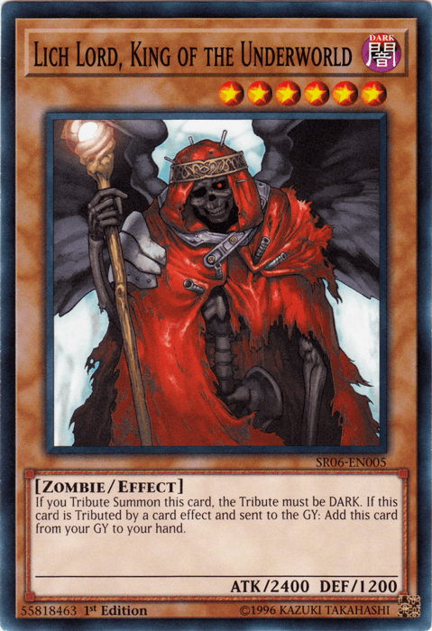 Lich Lord, King of the Underworld [SR06-EN005] Common - Josh's Cards