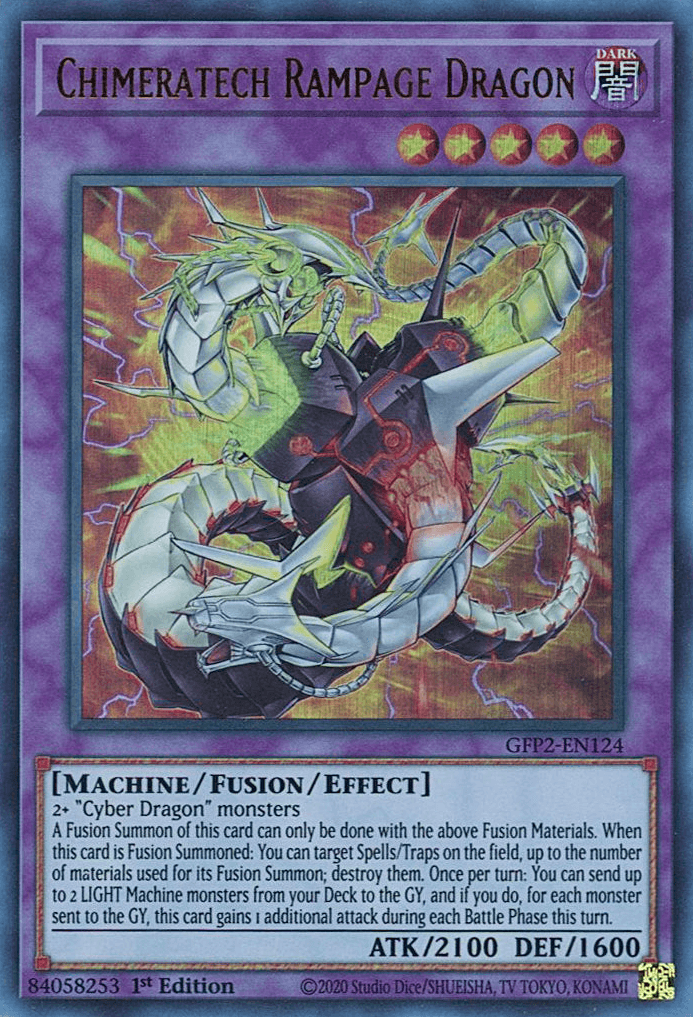 Chimeratech Rampage Dragon [GFP2-EN124] Ultra Rare - Josh's Cards