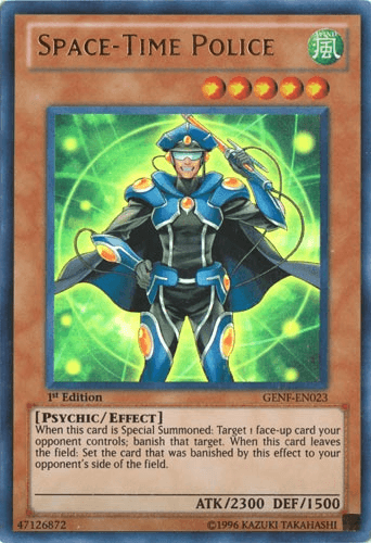 Space-Time Police [GENF-EN023] Ultra Rare - Josh's Cards