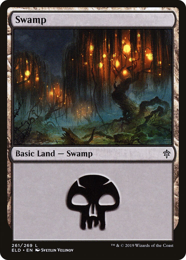 Swamp (ELD-261) - Throne of Eldraine