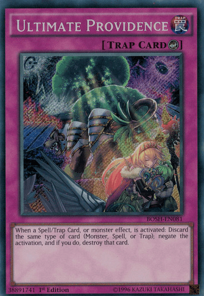 Ultimate Providence [BOSH-EN081] Secret Rare - Josh's Cards