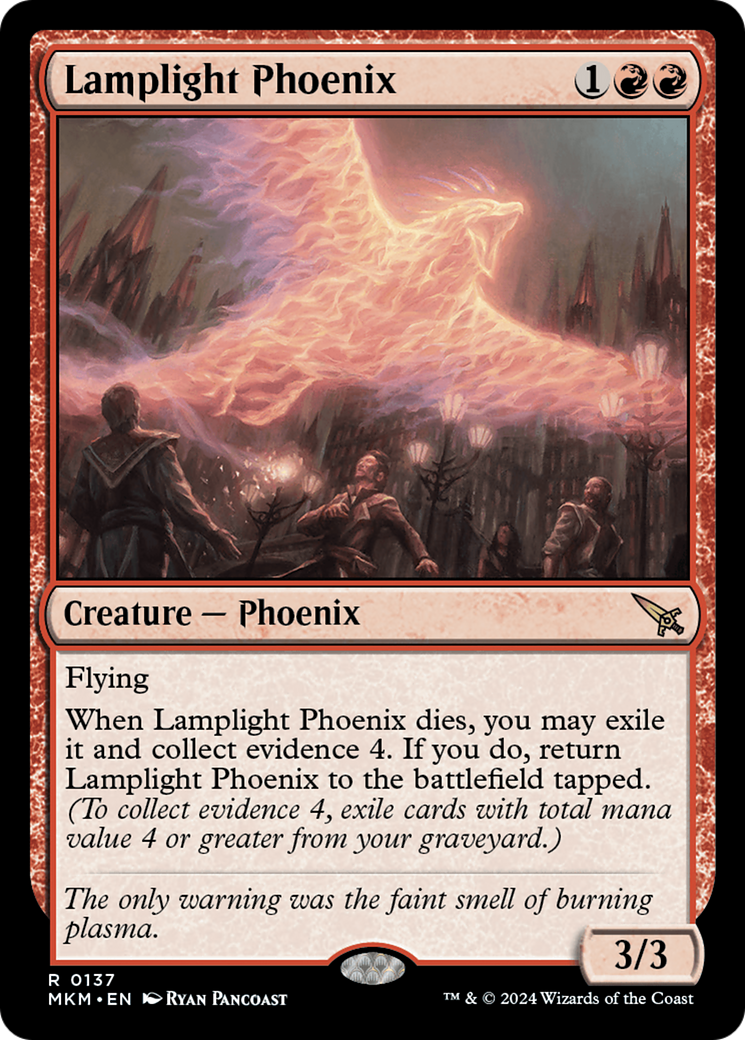 Lamplight Phoenix (MKM-137) - Murders at Karlov Manor