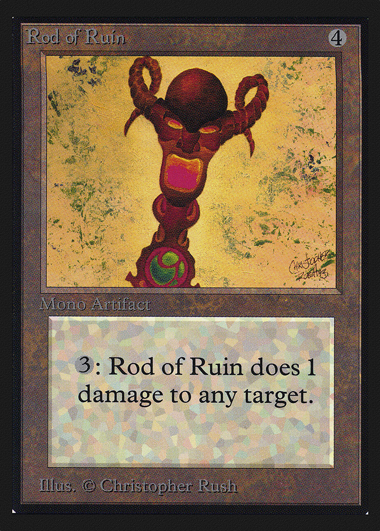 Rod of Ruin (IED-269) - Intl. Collectors' Edition