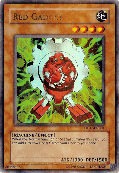 Red Gadget [HL07-EN004] Parallel Rare - Josh's Cards