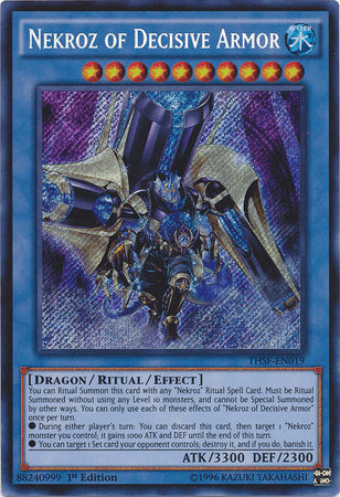 Nekroz of Decisive Armor [THSF-EN019] Secret Rare - Josh's Cards